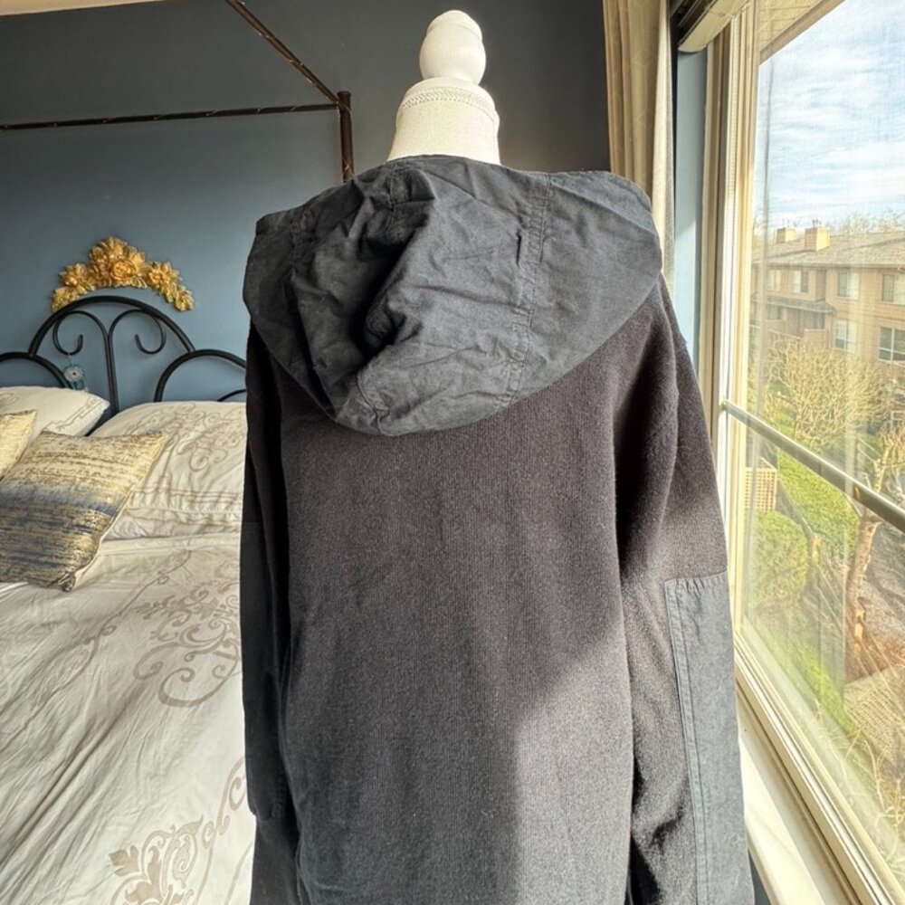 Helmut Lang Black Hooded Sweater - Picture 9 of 13